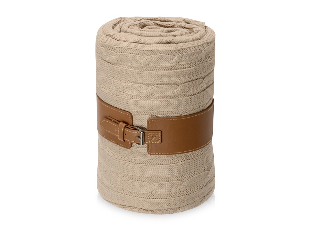 Плед акриловый Braid NEW с логотипом  | Print Logo