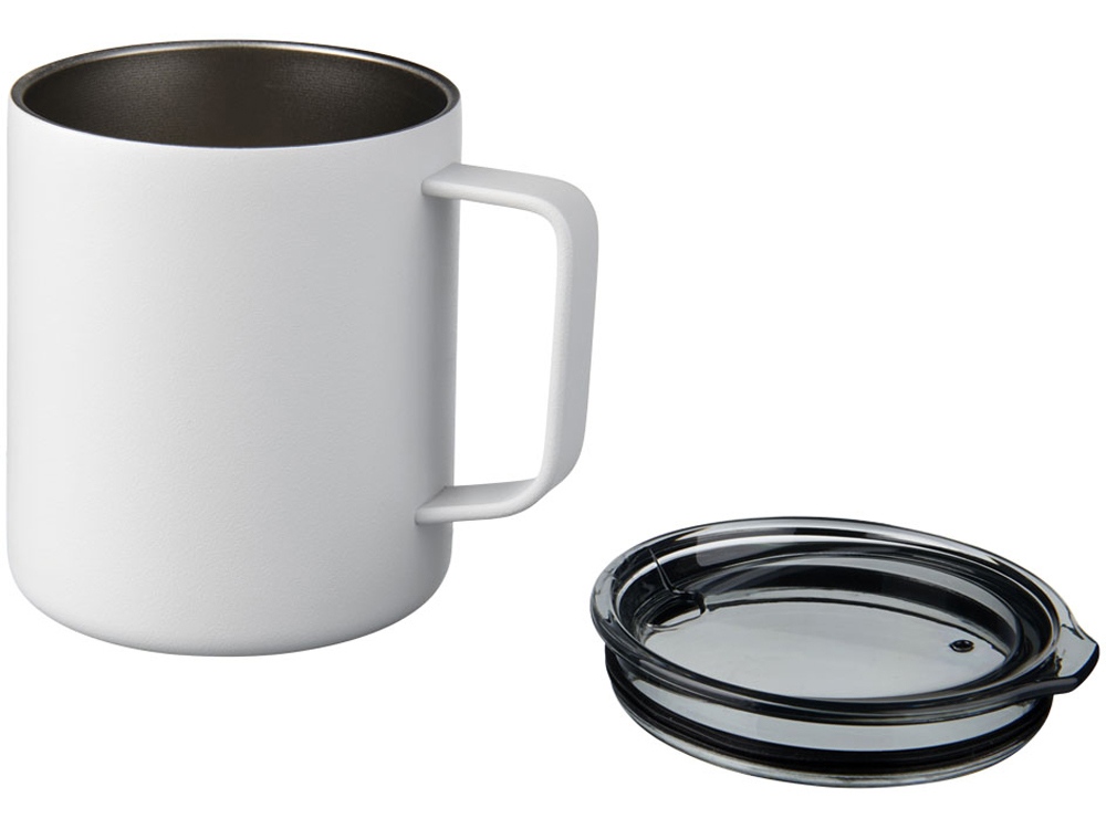 Медная кружка с вакуумной изоляцией Rover объемом 420 мл, белый