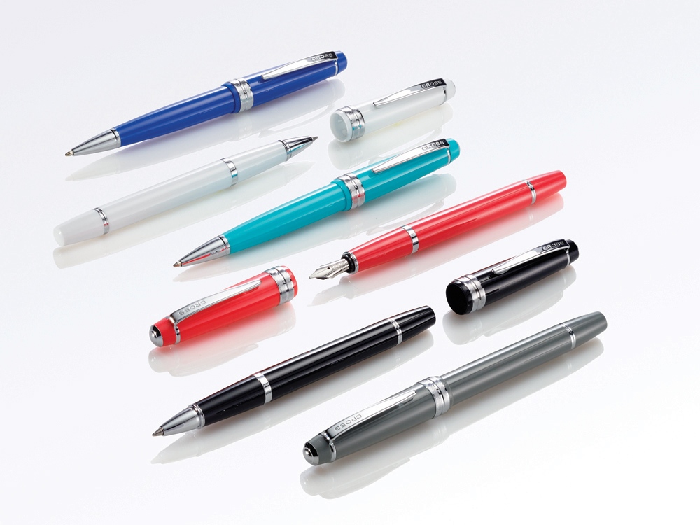 Перьевая ручка Cross Bailey Light White, перо ультратонкое XF, белый