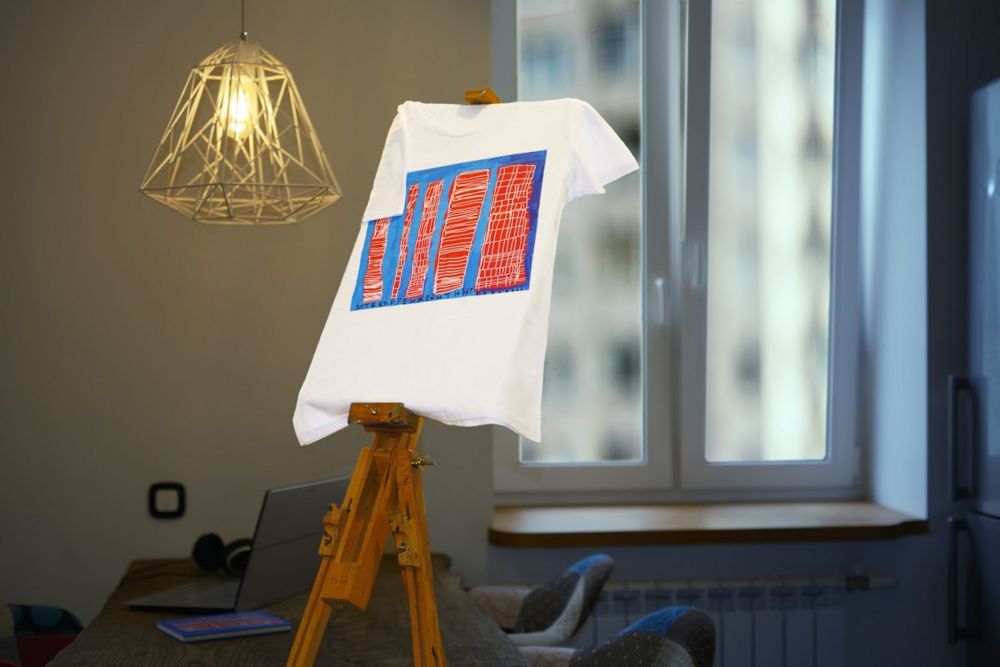 Футболка детская «Небоскребы», белая, размер 7/8