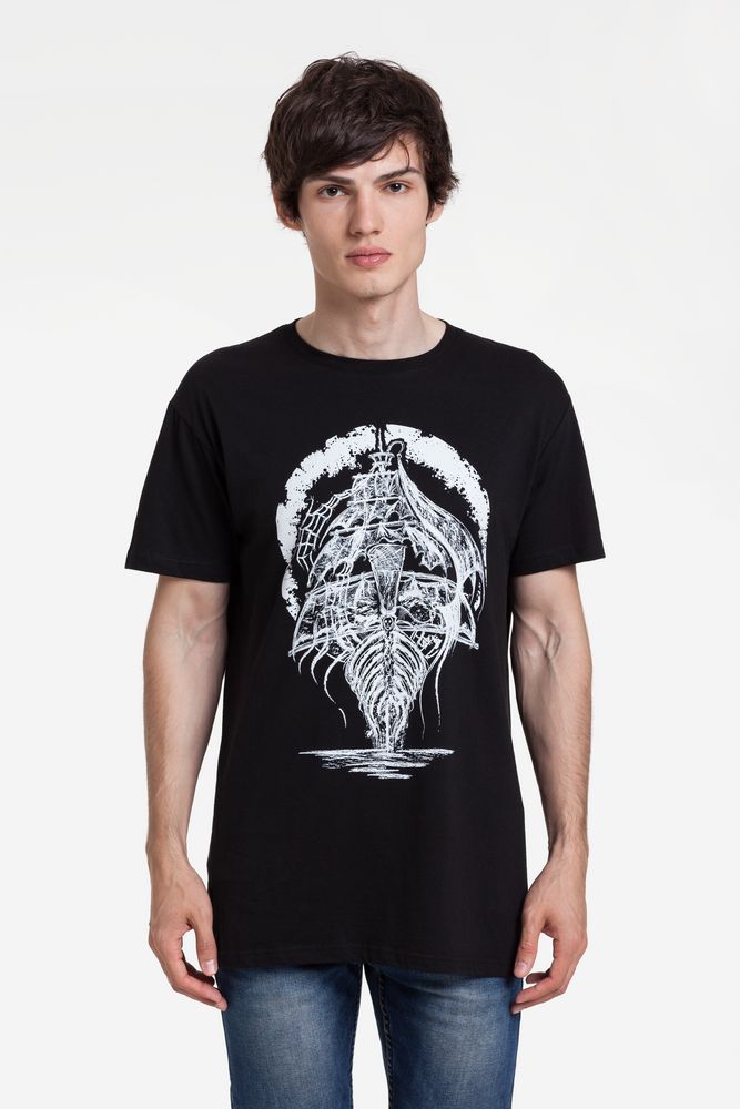 Футболка «Летучий Голландец» с логотипом Принтэссенция | Print Logo