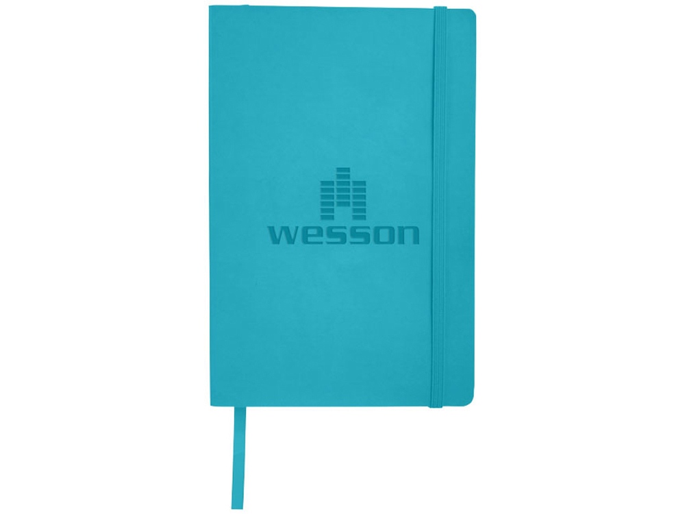 Классический блокнот А5 с мягкой обложкой, светло-синий