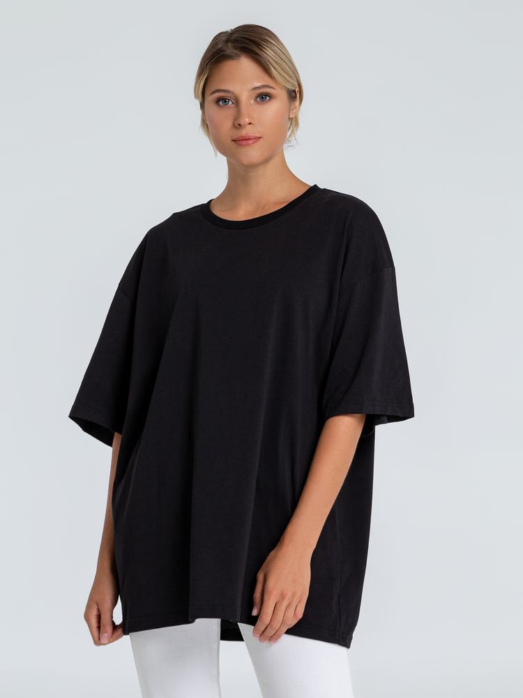 Футболка оверсайз «Внутренний Рим», черная, размер XL/XXL