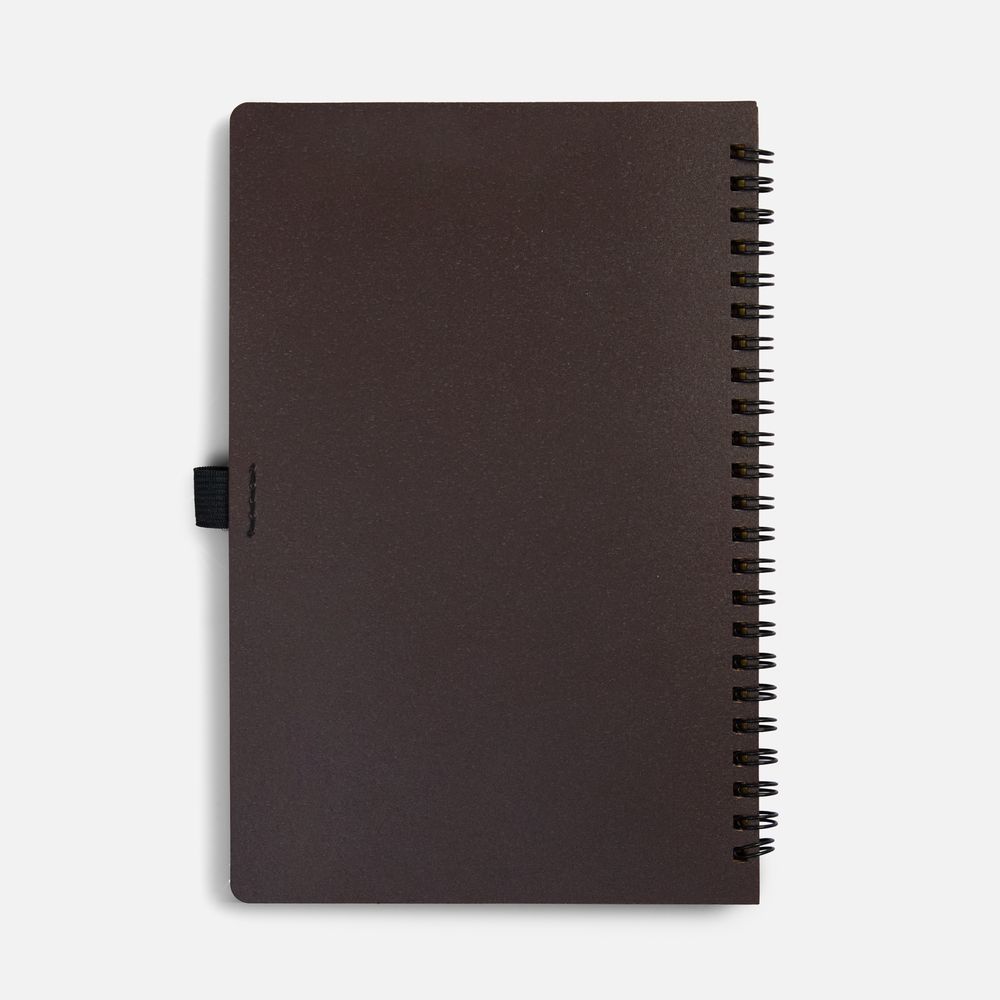 Блокнот на спирали Coffeist фото на сайте Print Logo.