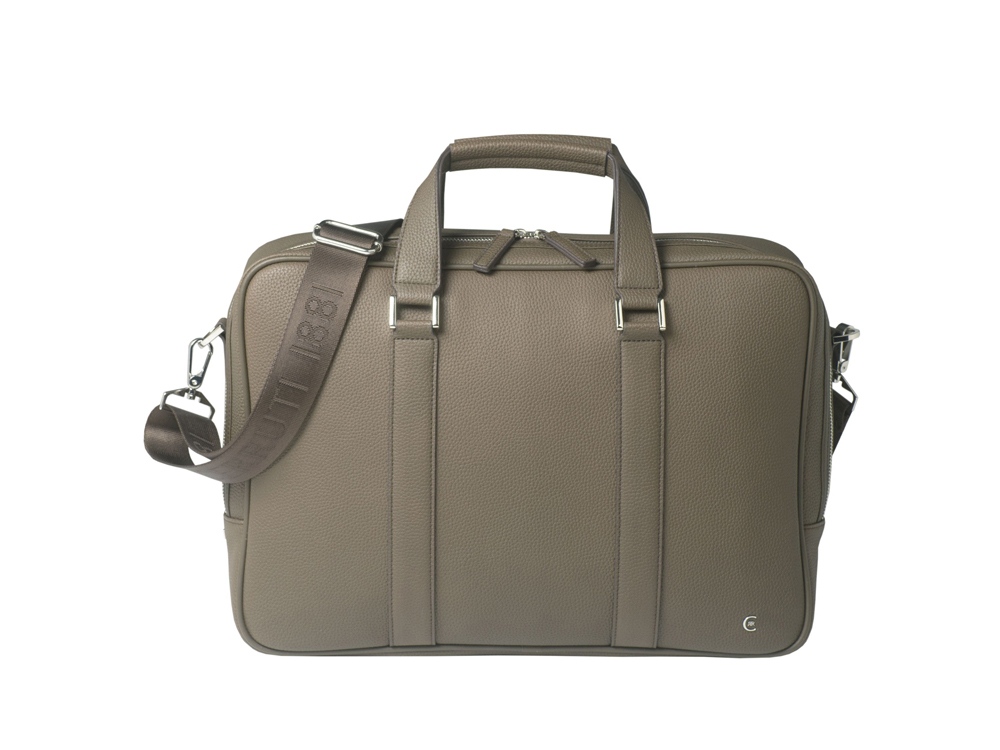Сумка для документов Hamilton Taupe с логотипом Cerruti 1881 | Print Logo