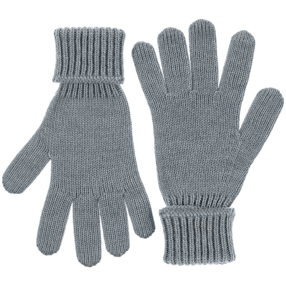 Перчатки Alpine, светло-серые, размер S/M