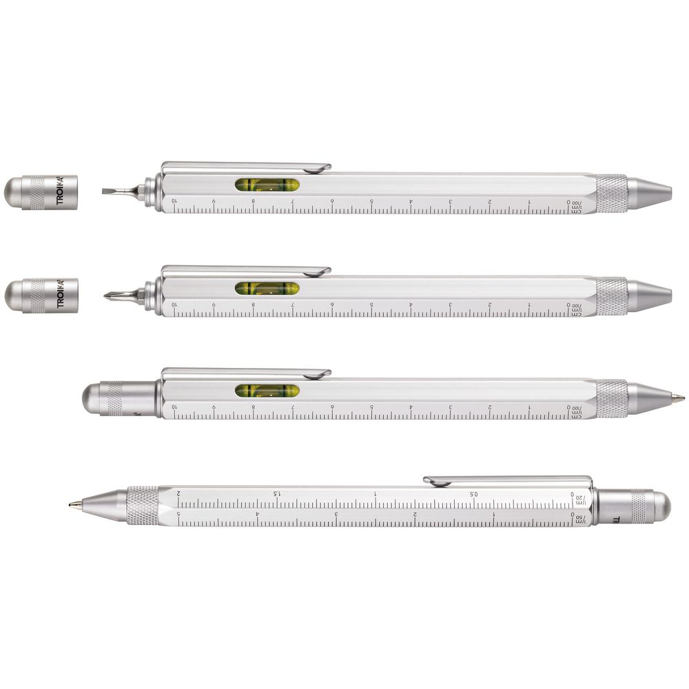 Ручка шариковая Construction, мультиинструмент