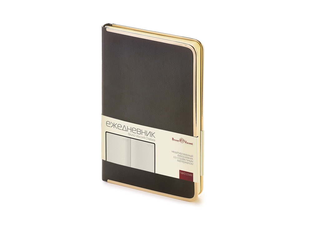 Ежедневник недатированный A5 Chelsea с логотипом Bruno Visconti | Print Logo