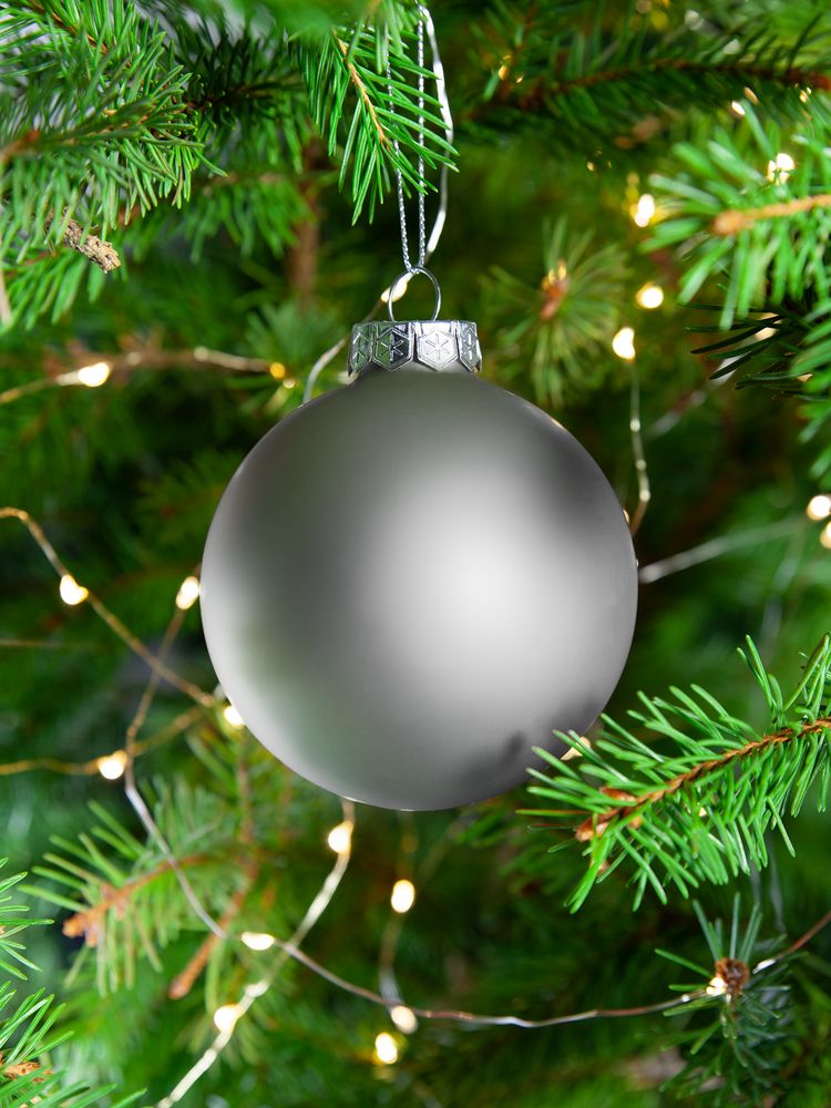 Елочный шар Finery Matt, 8 см