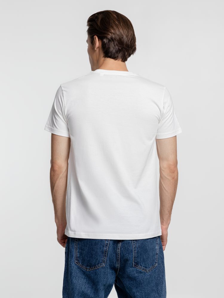 Футболка T-Bolka 160, белая (теплый оттенок), размер 5XL