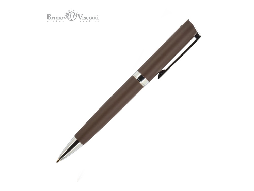 Ручка шариковая автоматическаяMilano с логотипом Bruno Visconti | Print Logo