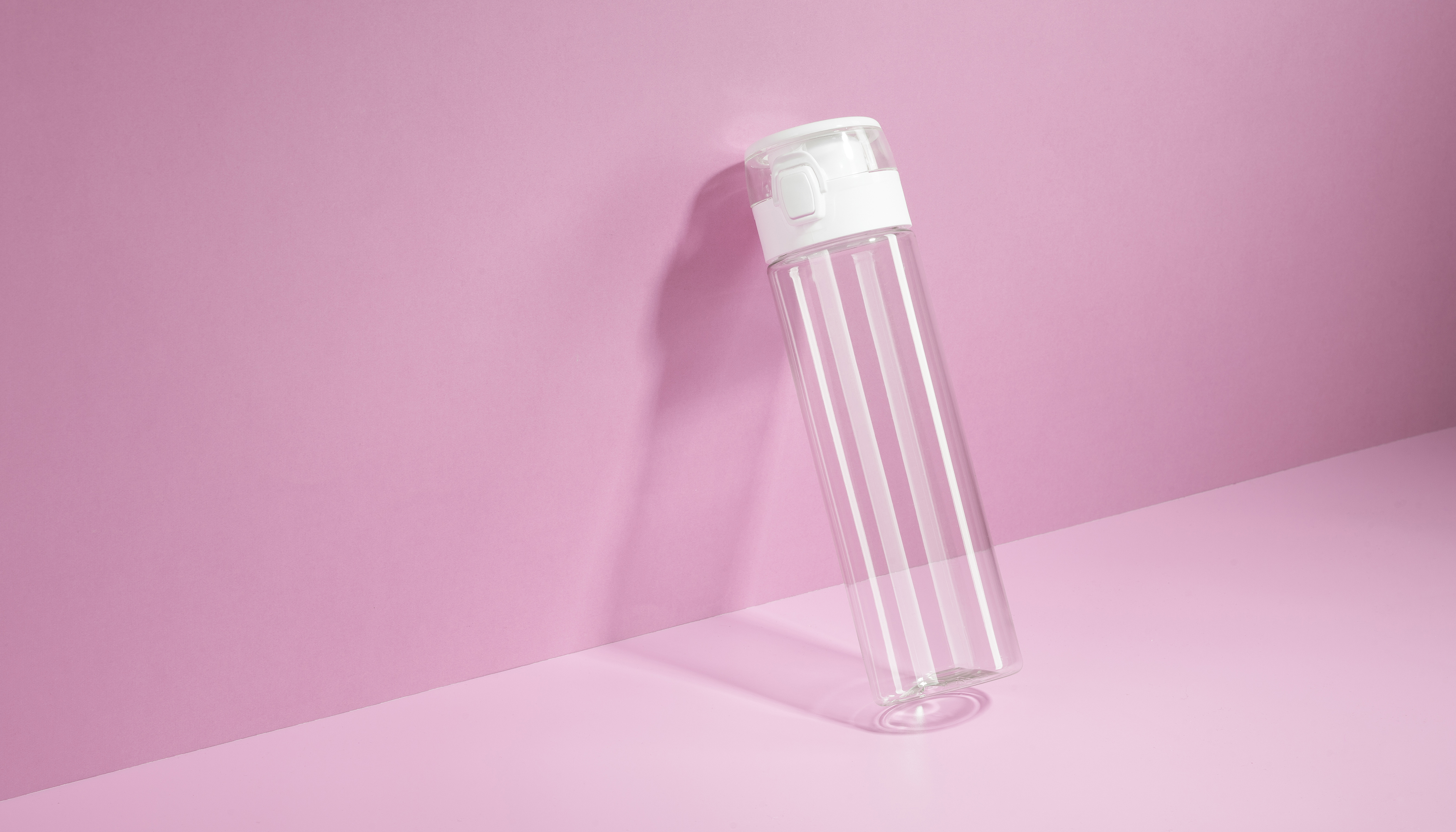 Бутылка для воды "Vita" 600 мл, оранжевый с белым