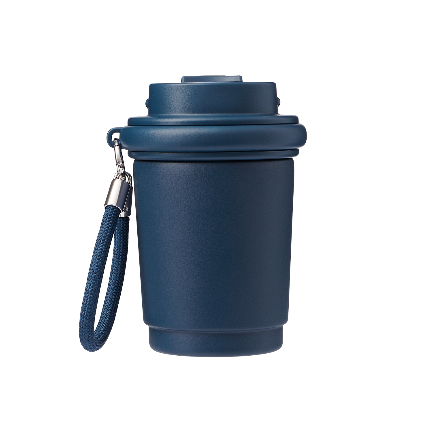 Термокружка вакуумная Сидней (Sydney), серебряная — пример нанесения логотипа (Portobello Термокружки) | Print Logo