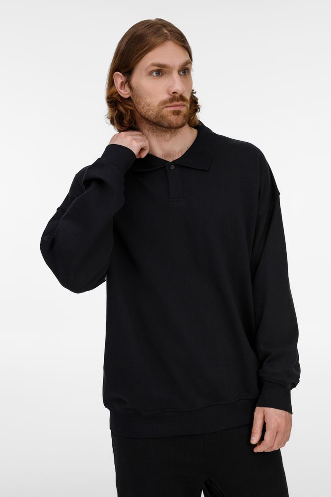 Свитшот оверсайз унисекс S6 с логотипом andor | Print Logo