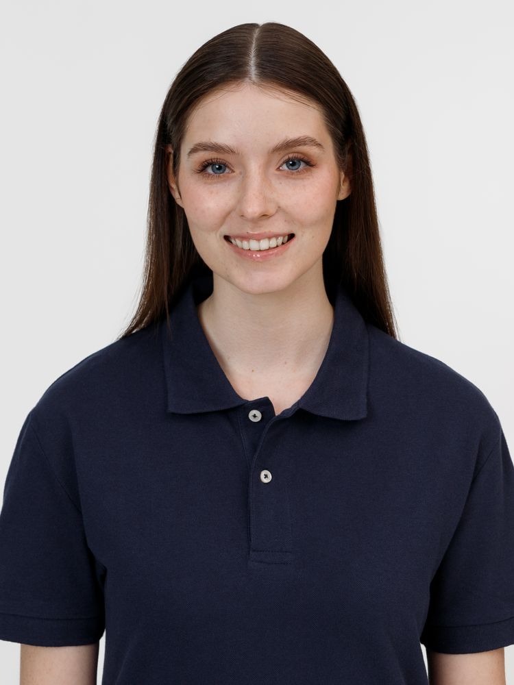 Рубашка поло унисекс Pacific, кобальт (темно-синяя), размер XXL