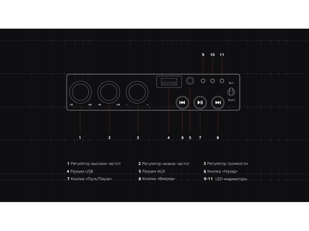 Rombica Mysound Drive, черный (P)