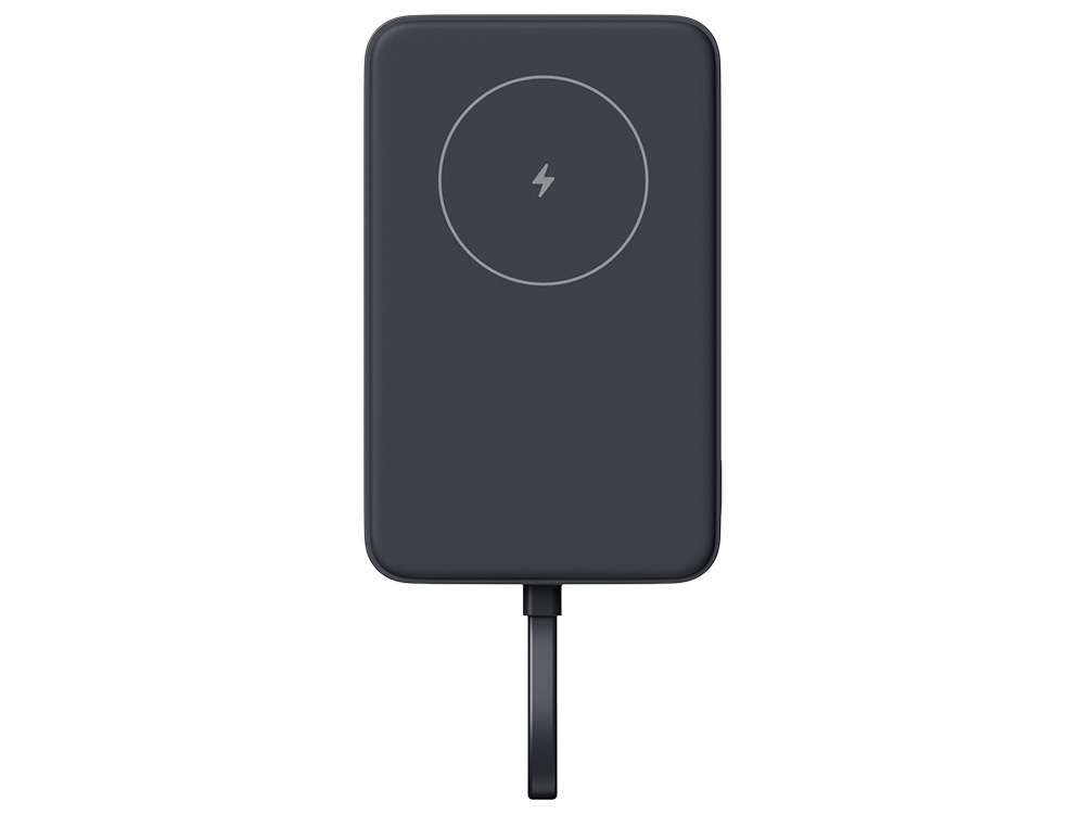 Внешний аккумулятор с кабелем Xiaomi 33W Magnetic Power Bank 10000mAh (Integrated Cable) Gray