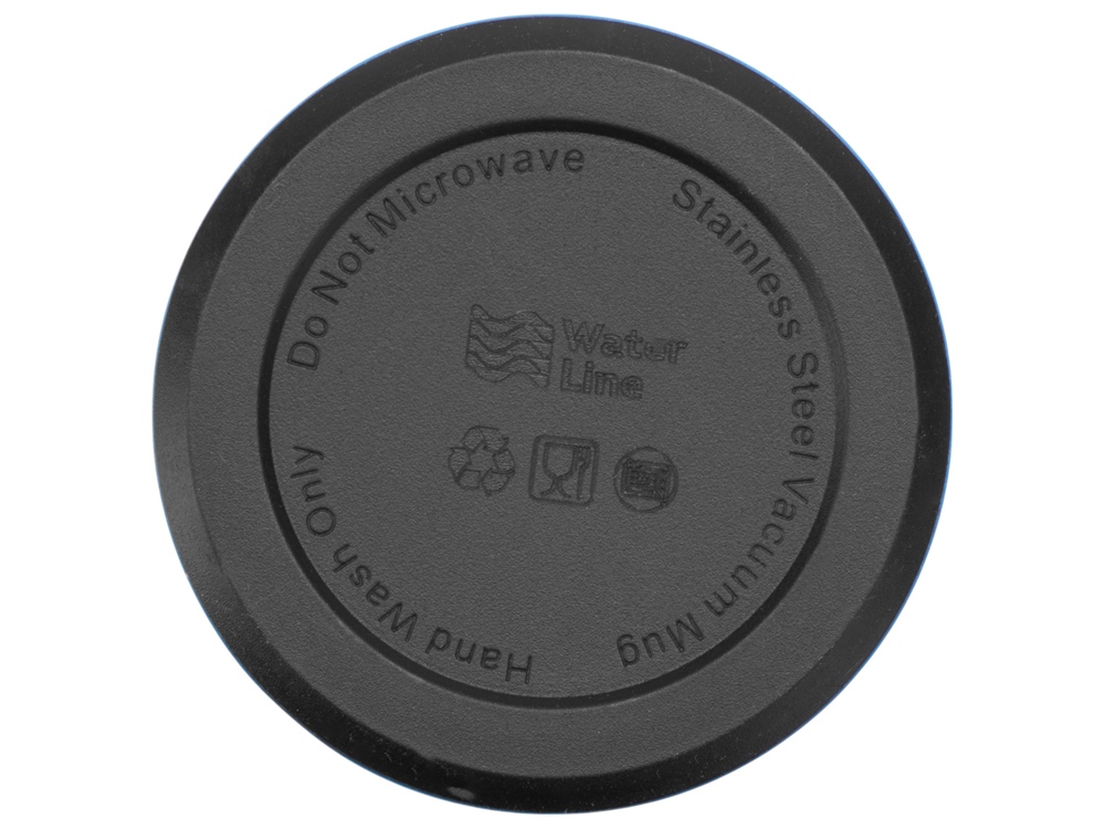 Вакуумный термос Module X с индикатором температуры, 500 мл, тубус, голубой 3538C