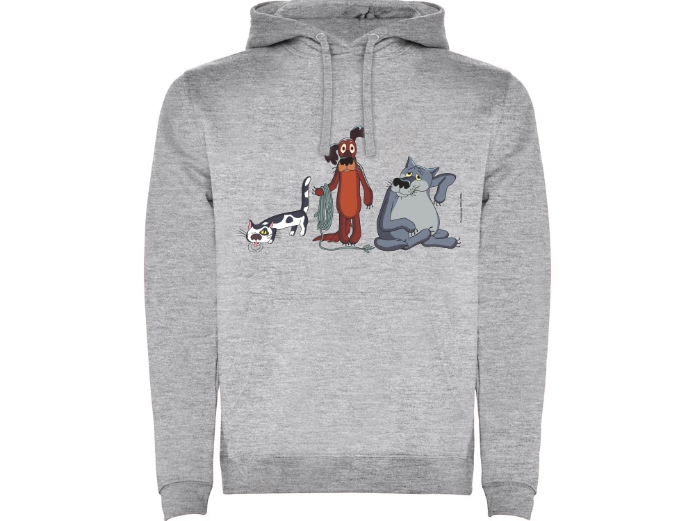 Толстовка с капюшоном Жил-был Пес мужская с логотипом Союзмультфильм x Oasis | Print Logo
