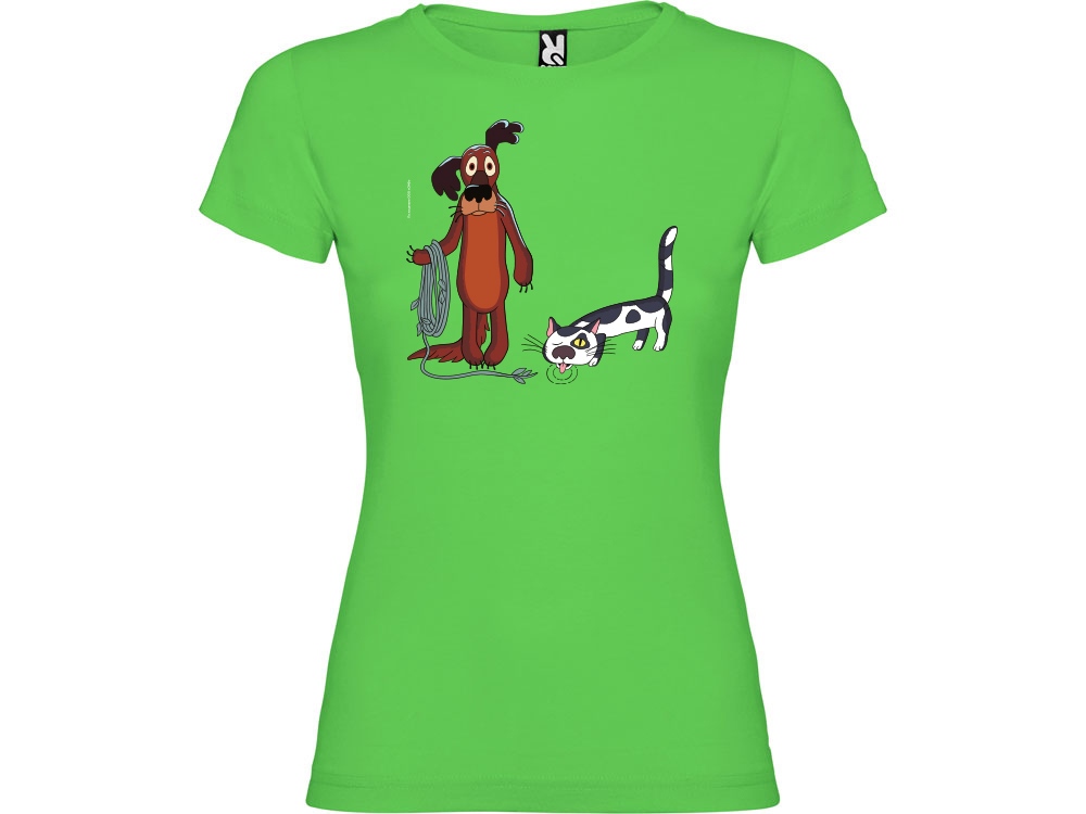 Футболка Жил-был Пес женская фото на сайте Print Logo.