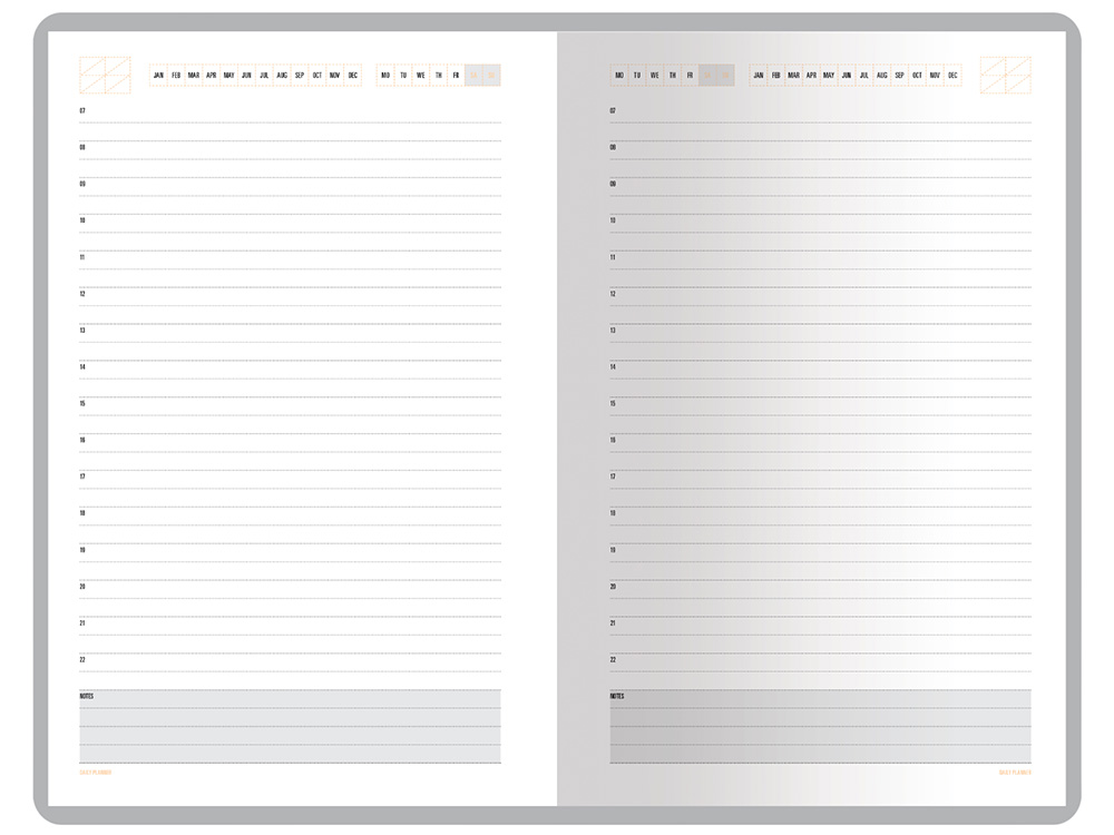 Ежедневник А5 недатированный Mercury, темно-зеленый