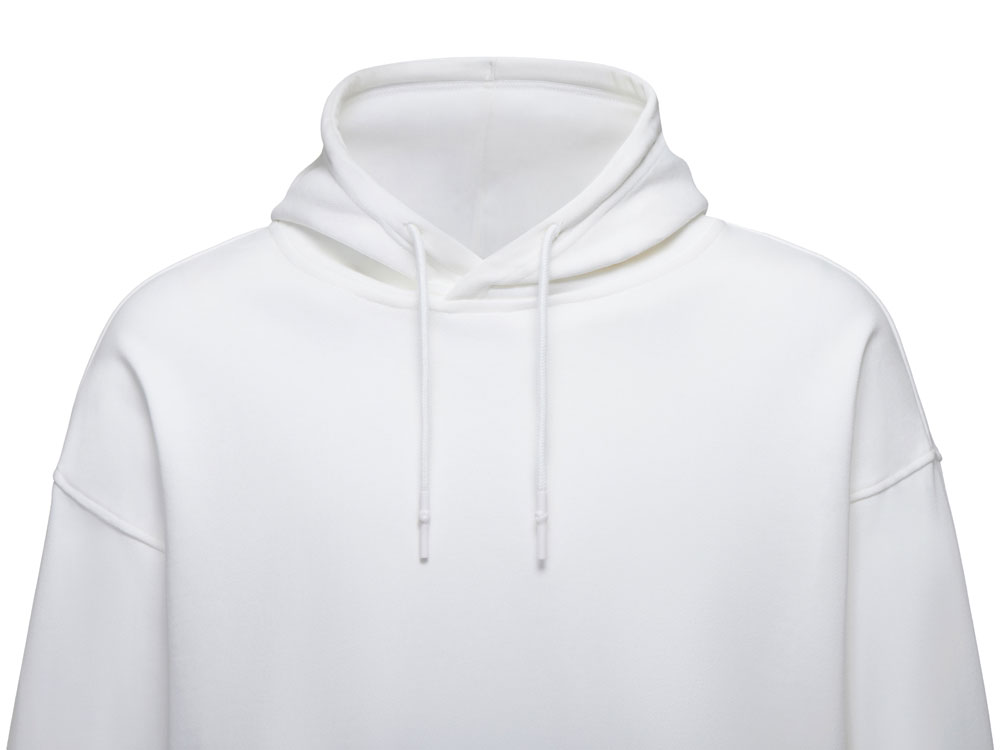 Худи оверсайз Alpha.01 унисекс, молочный