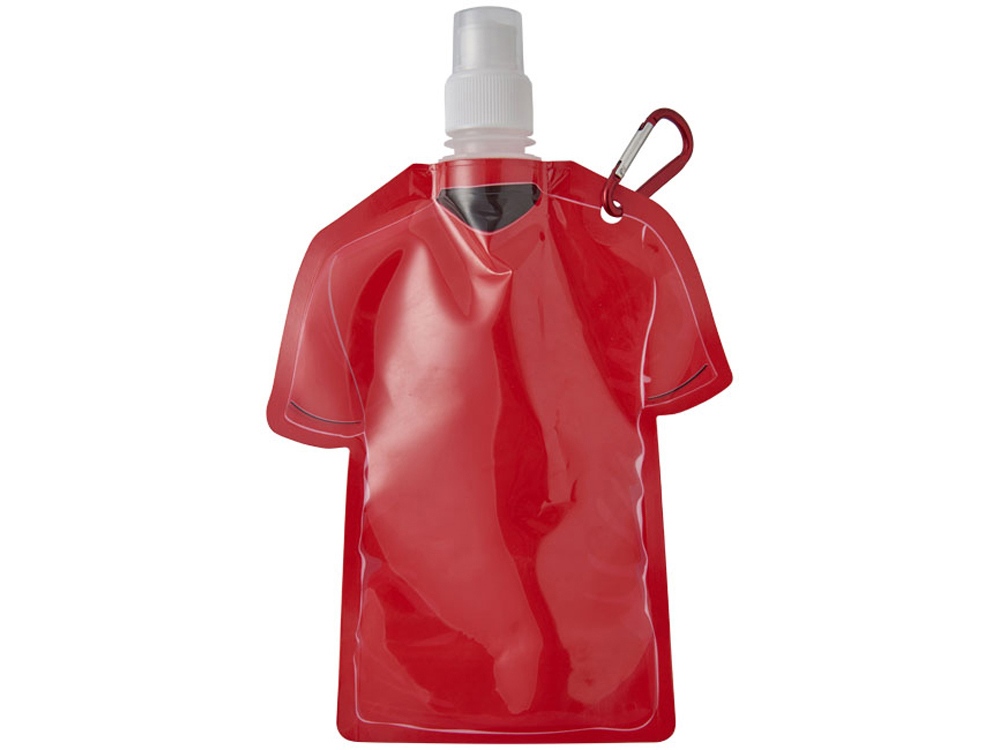 Емкость для воды в виде футболки Goal, красный