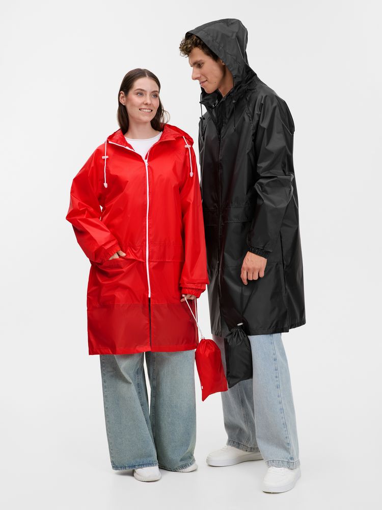 Дождевик Rainman Zip Pro красный, размер S