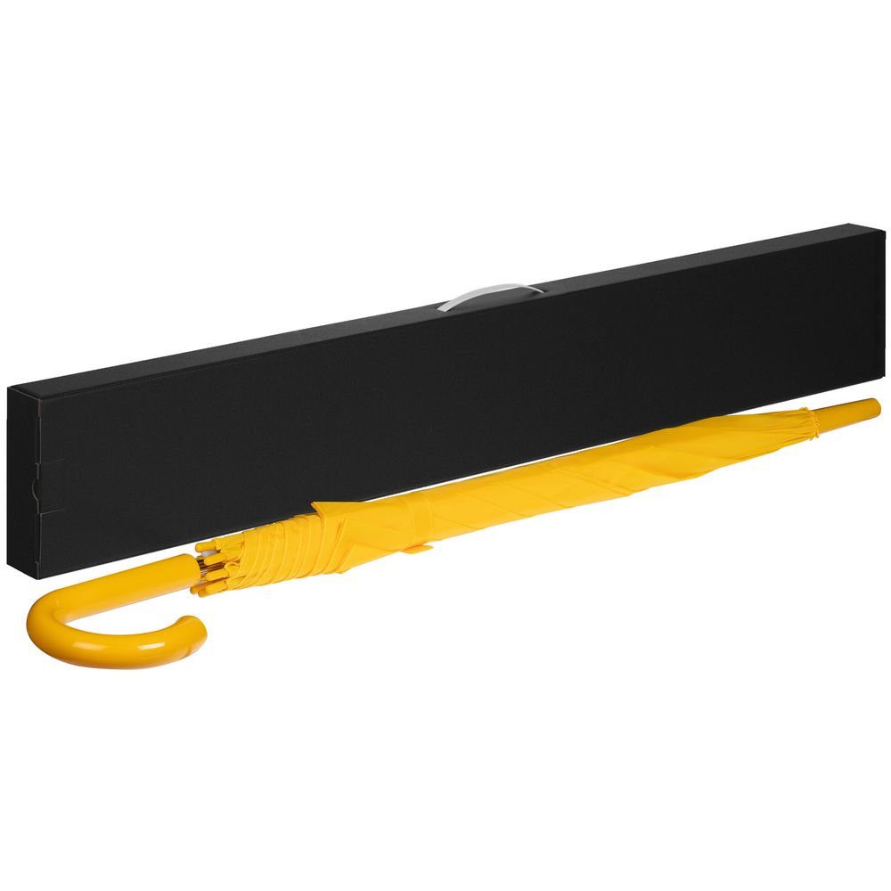 Коробка самосборная Rainmate для зонта-трости, черная с логотипом сделано в России | Print Logo