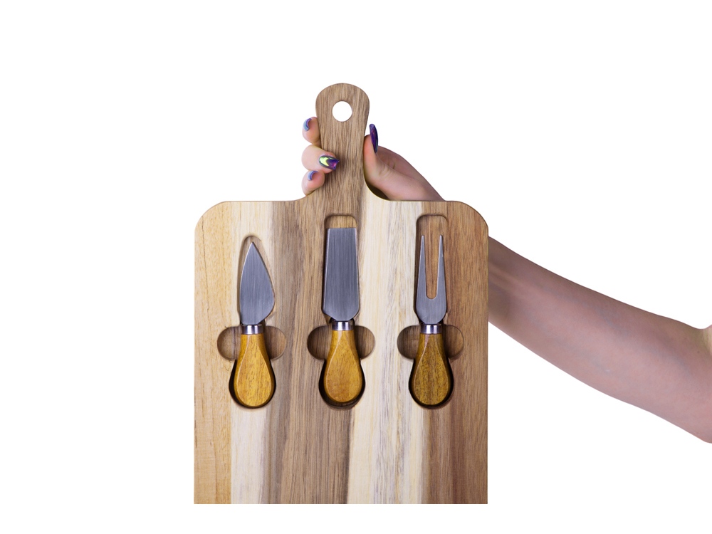 Набор для сыра из акации Parmesan (Р)