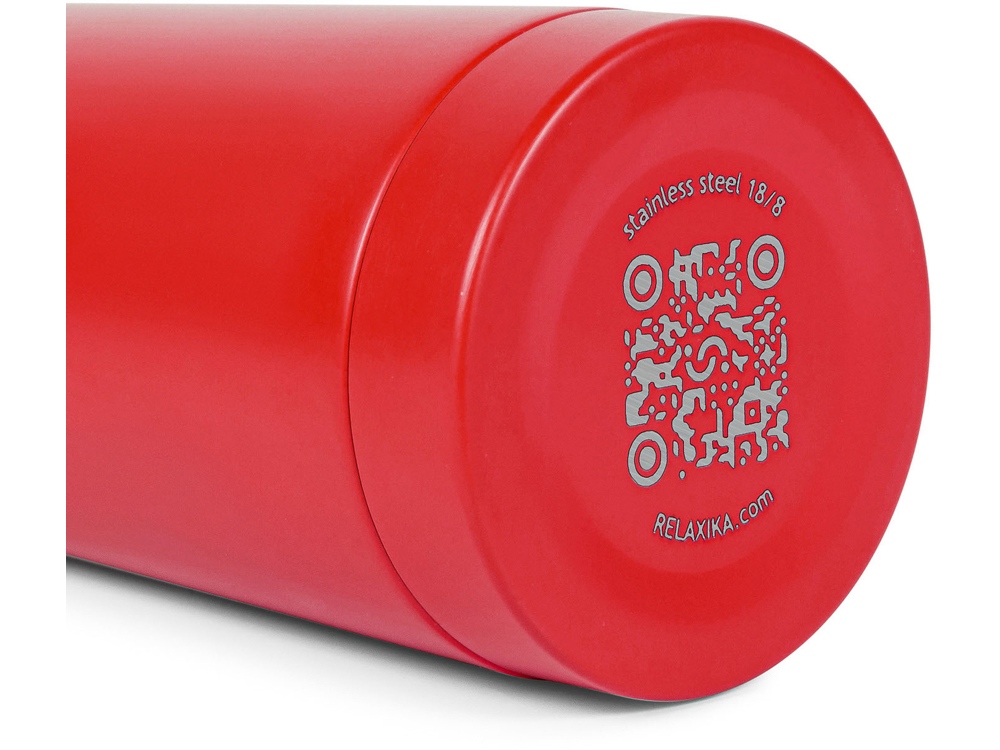 Термос Relaxika 101 (0,5 литра), красный (без лого)