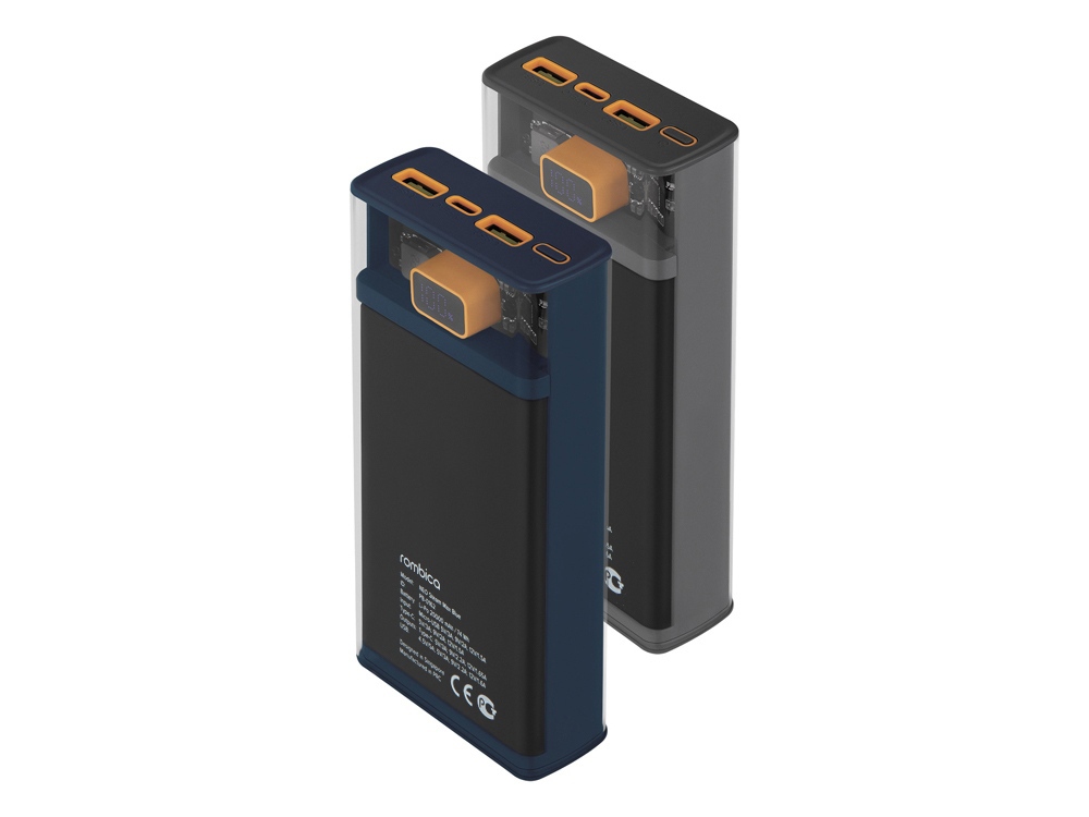 Внешний аккумулятор Rombica NEO Steam Max Blue (Р)