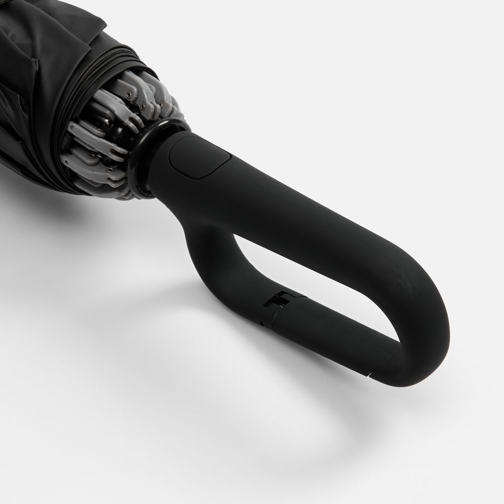 Зонт обратного сложения с ручкой-карабином Foldberry и подарки фото на сайте Print logo.