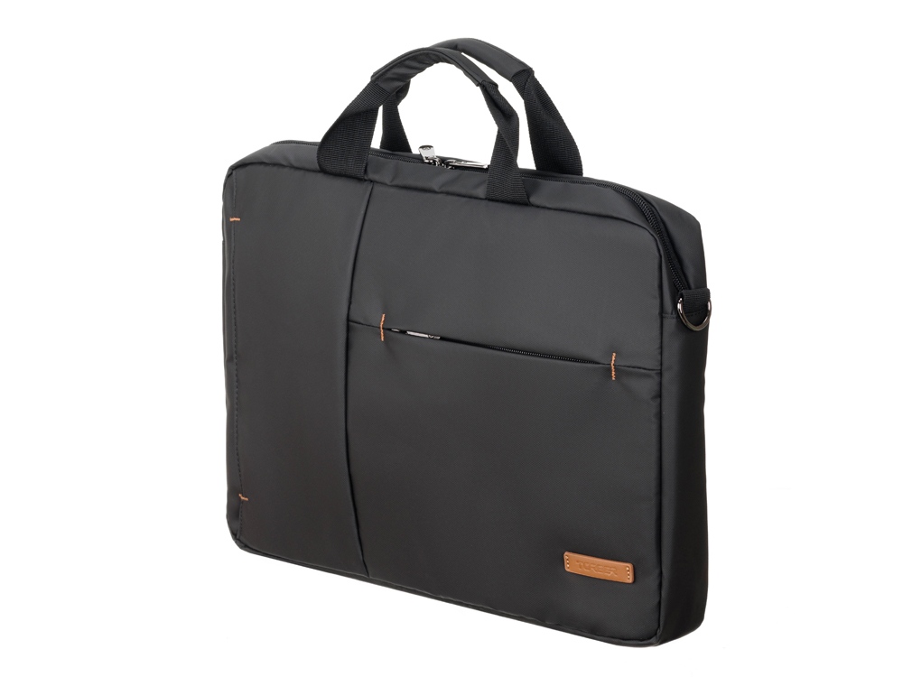 Сумка для ноутбука TORBER ВЕКТОР 14.1'', чёрный, нейлон, 38 х 5 х 26 см, 5л