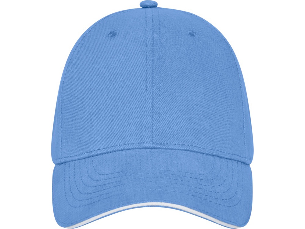 Бейсболка Darton, 6 панелей, светло-синий