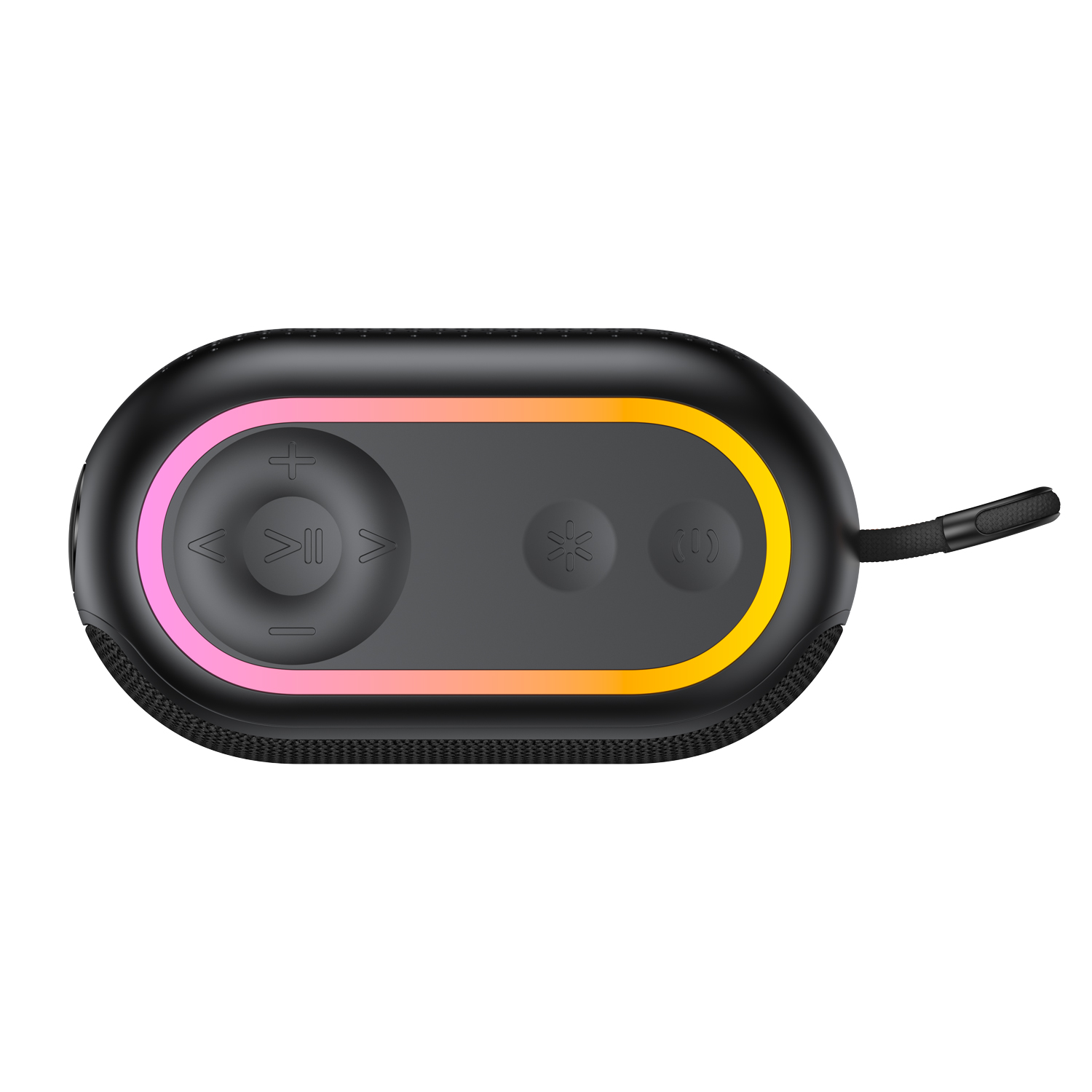 Беспроводная колонка Верса (Versa) 1200 mAh, черная фото на сайте Print Logo.