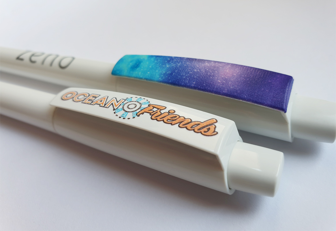 Ручка шариковая ZENO M, красный фото на сайте Print Logo.