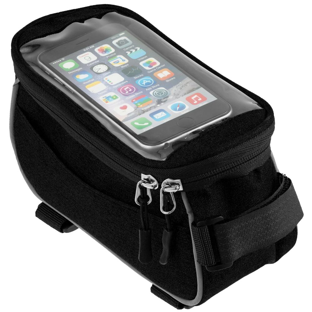 Велосумка Lead Foot — пример нанесения логотипа (Molti) | Print Logo