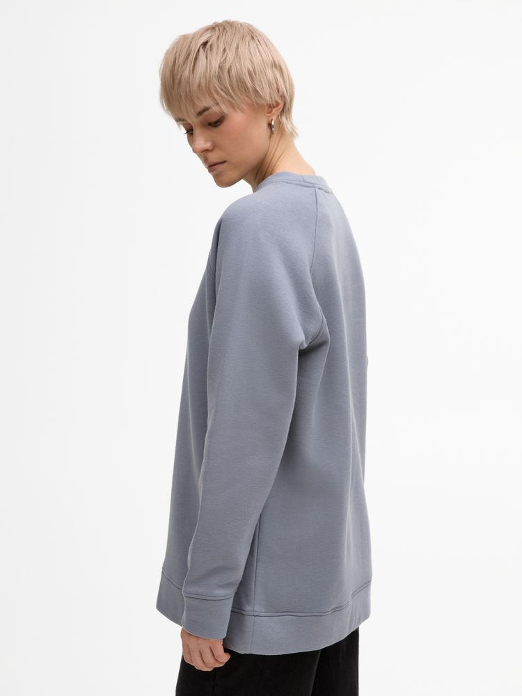 Свитшот унисекс S1, серый, размер XS/S