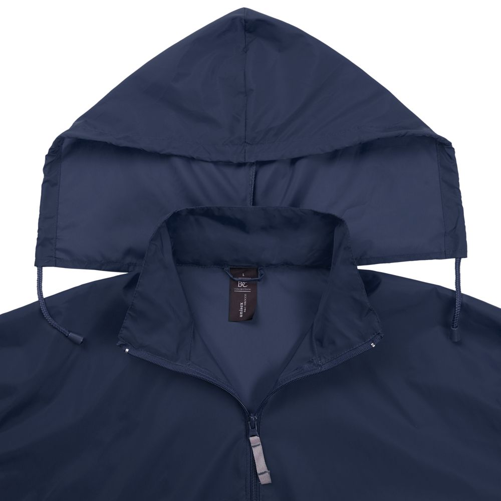 Ветровка Sirocco ярко-синяя фото на сайте Print Logo.