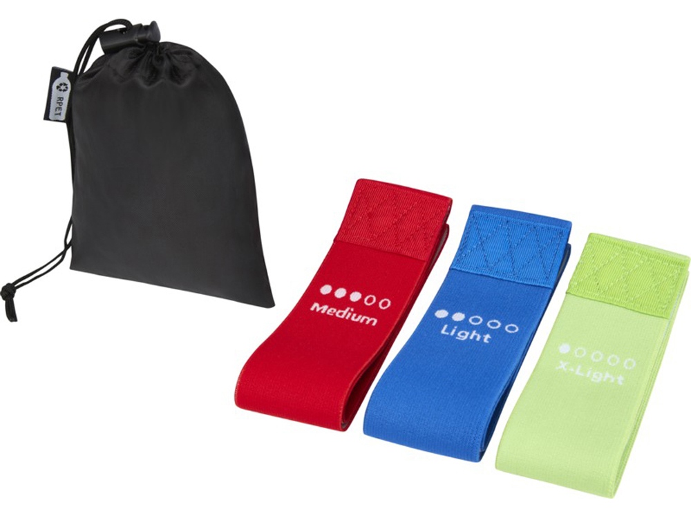 Набор фитнес-резинок Olivia с логотипом  | Print Logo