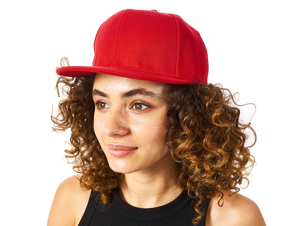 Бейсболка с прямым козырьком Los Angeles, красный