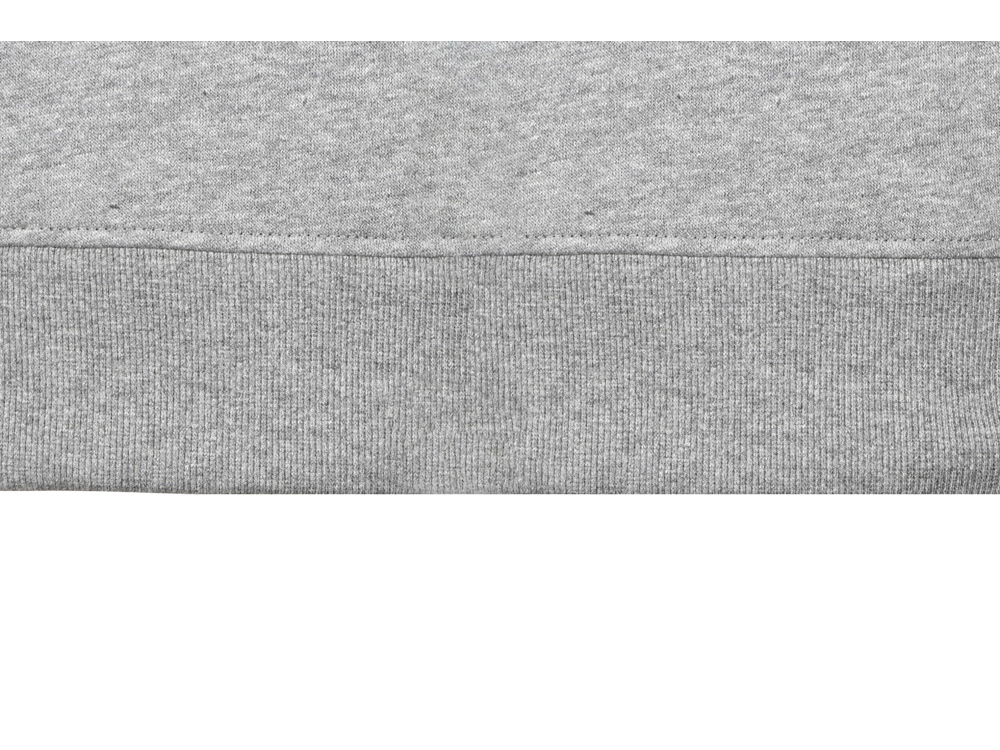 Толстовка с капюшоном оверсайз Lisbon унисекс, серый меланж