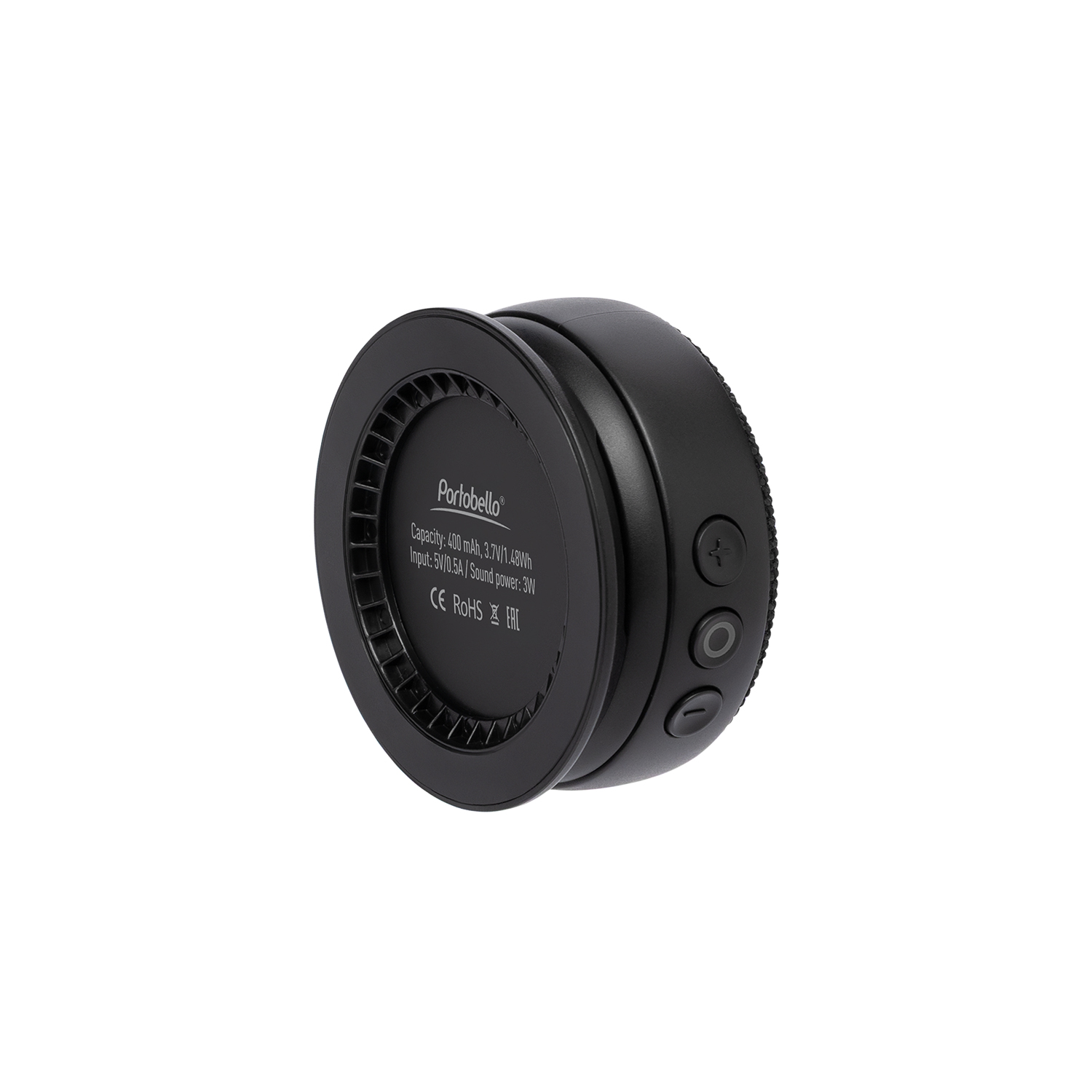 Беспроводная колонка Снэпбит (SnapBeat) 400 mAh, черная фото на сайте Print Logo.