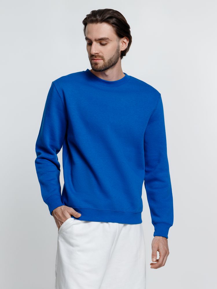 Свитшот унисекс Delta, ярко-синий, размер XL