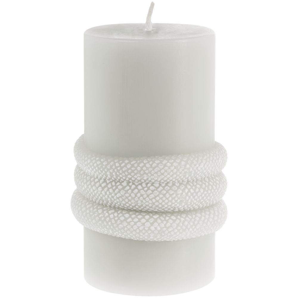 Свеча Snake Knot — пример нанесения логотипа (сделано в России) | Print Logo