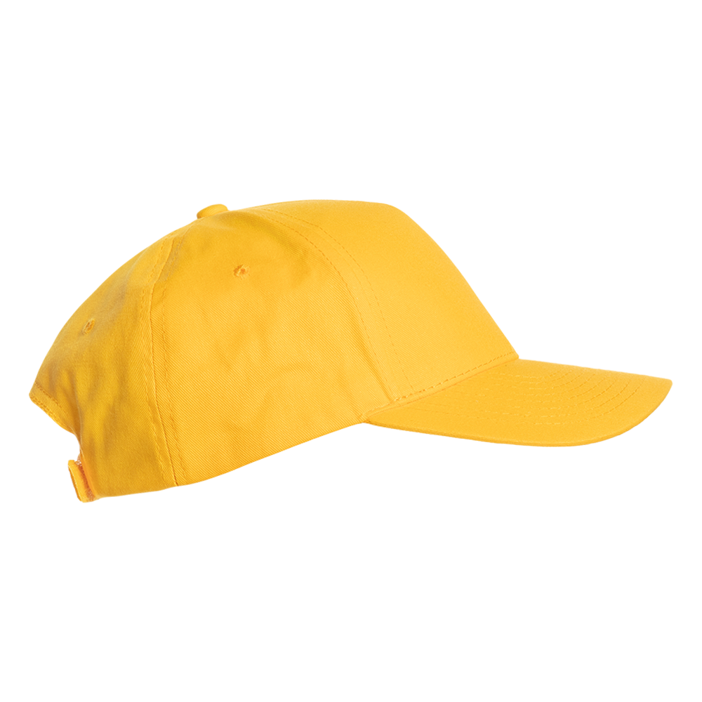 Бейсболка STAN 5 клиньев хлопок 150, 10L, Жёлтый,  (12/1)  (56-58/ONE SIZE)