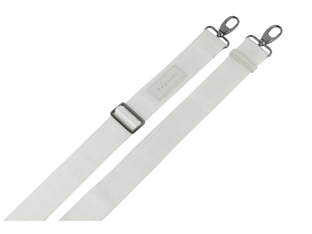 Сумка-шоппер BUGATTI ЭЛЬЗА | ELSA, белая, воловья кожа/полиэстер, 46х11х31,5 см