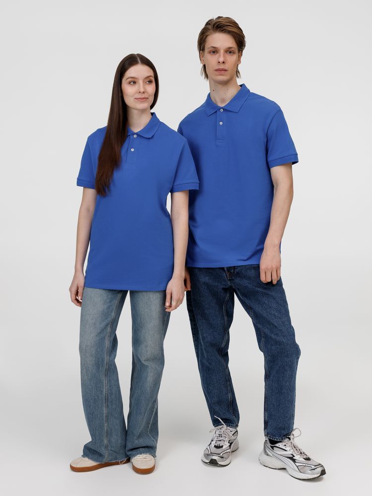 Рубашка поло унисекс Pacific, ярко-синяя (royal), размер M
