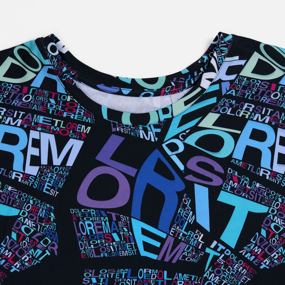 Футболка унисекс Senti с полной запечаткой на заказ, размер 4XL